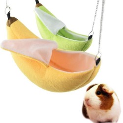 Banane Hamster lit maison hamac chaud